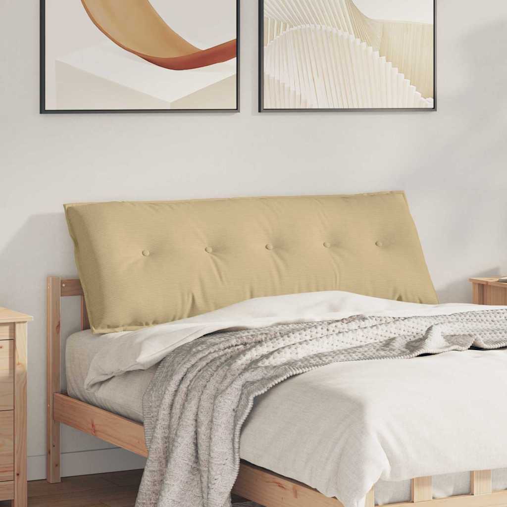 Rugkussen Grijs groen 140 x 50 cm Cordstof is nu te koop bij PeponiXL, paradijselijk wonen!