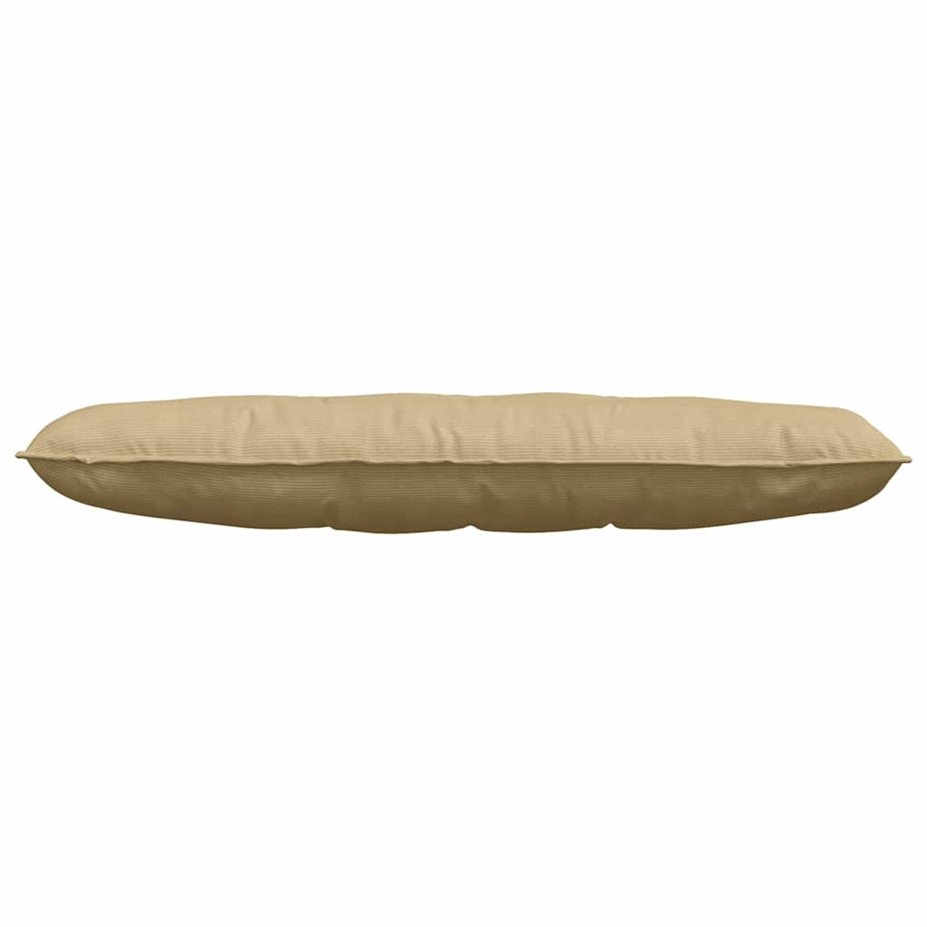 Rugkussen Grijs groen 140 x 50 cm Cordstof is nu te koop bij PeponiXL, paradijselijk wonen!