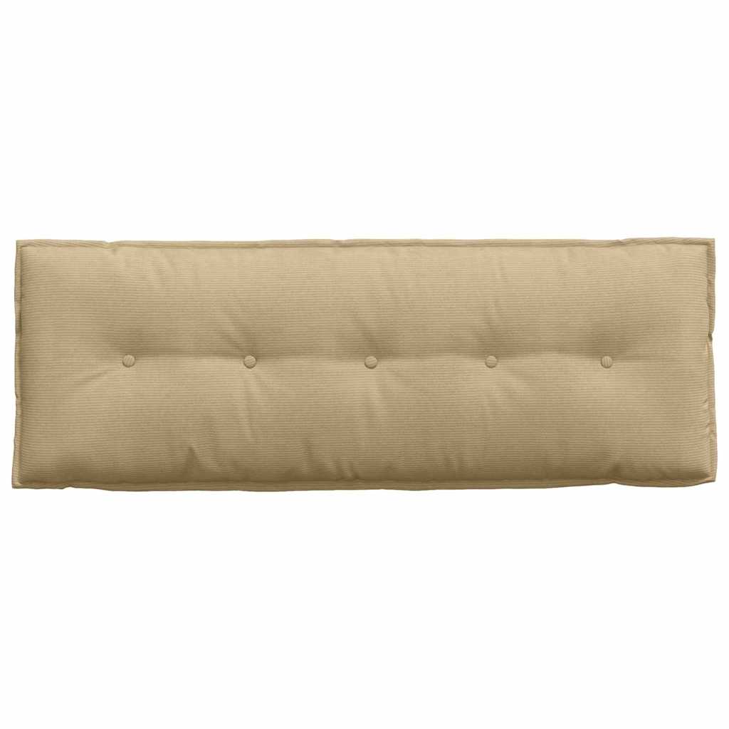 Rugkussen Grijs groen 140 x 50 cm Cordstof is nu te koop bij PeponiXL, paradijselijk wonen!