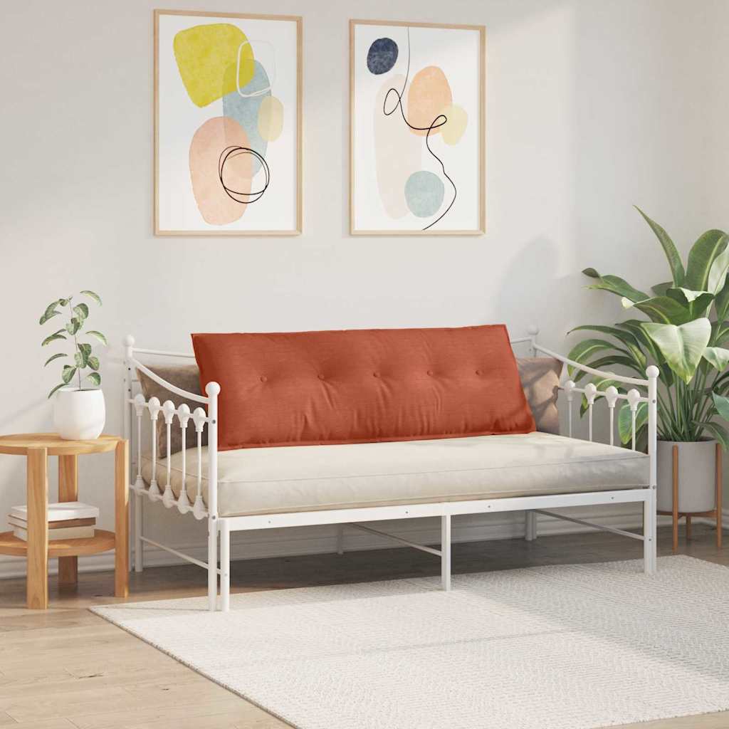 Rugkussen Rood-oranje 140 x 50 cm Cordstof is nu te koop bij PeponiXL, paradijselijk wonen!