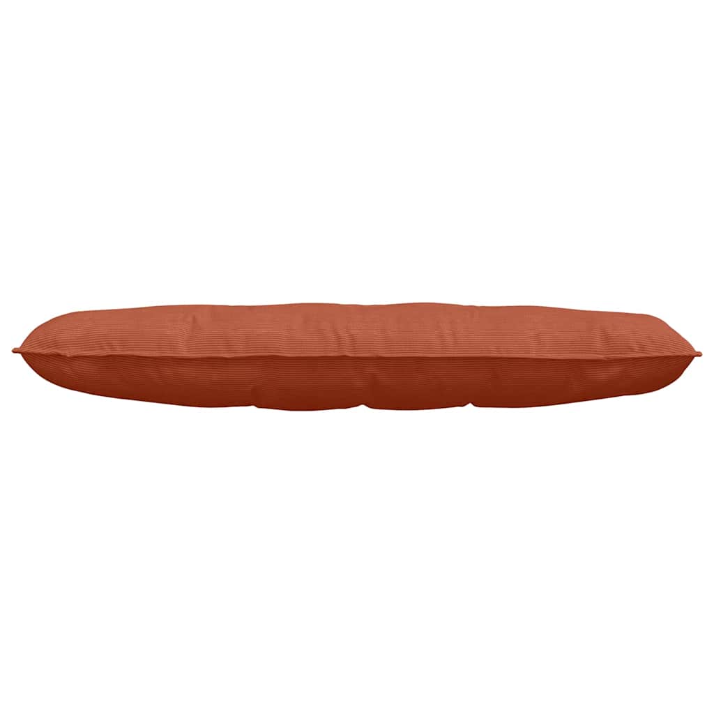 Rugkussen Rood-oranje 140 x 50 cm Cordstof is nu te koop bij PeponiXL, paradijselijk wonen!