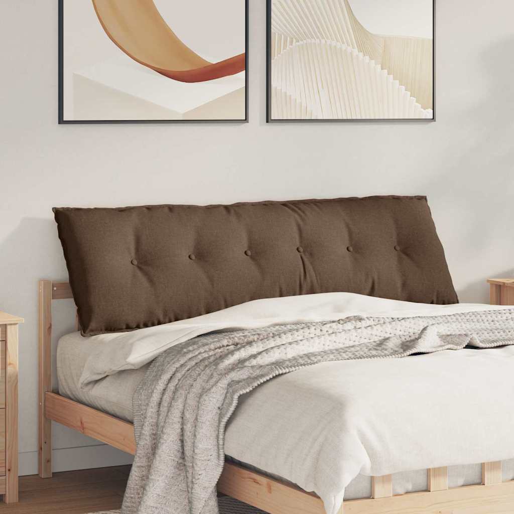 Rugkussen Bruin 160 x 19 x 50 cm Stof is nu te koop bij PeponiXL, paradijselijk wonen!