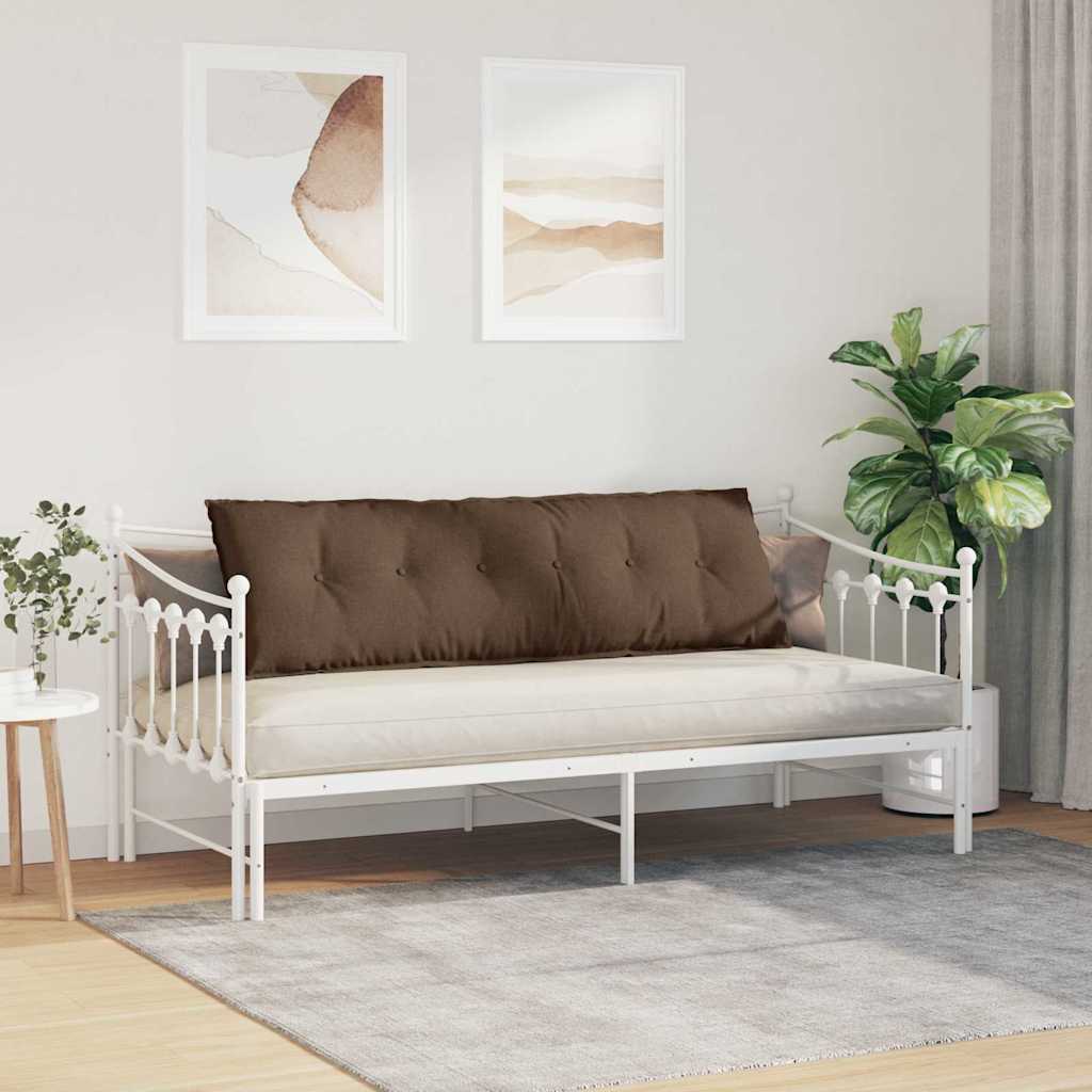 Rugkussen Bruin 160 x 19 x 50 cm Stof is nu te koop bij PeponiXL, paradijselijk wonen!