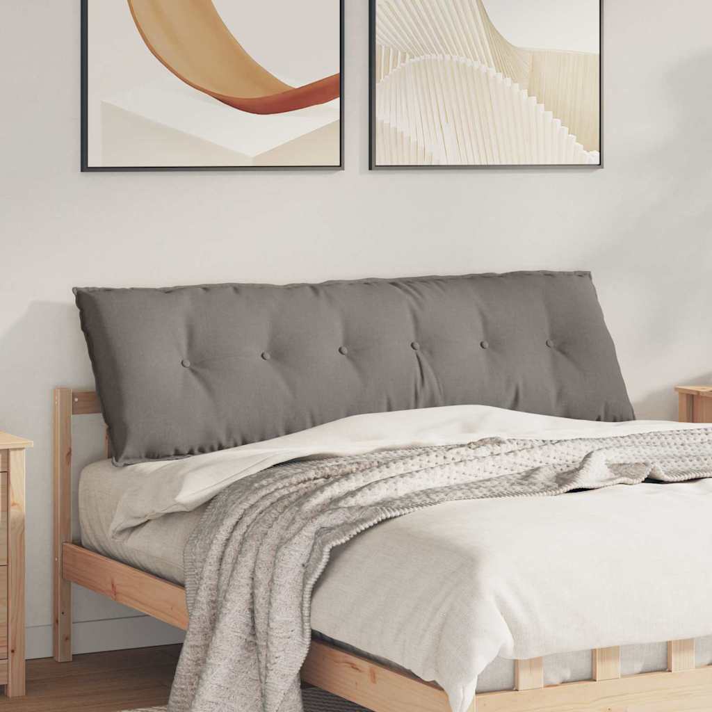 Rugkussen Taupe 160 x 19 x 50 cm Stof is nu te koop bij PeponiXL, paradijselijk wonen!