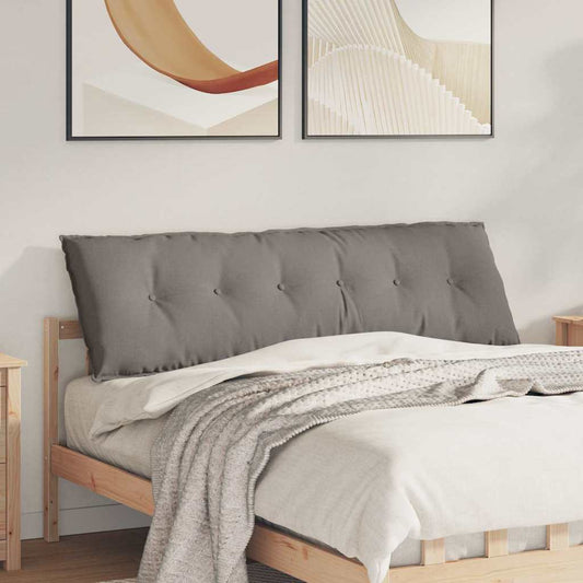 Rugkussen Taupe 160 x 19 x 50 cm Stof is nu te koop bij PeponiXL, paradijselijk wonen!