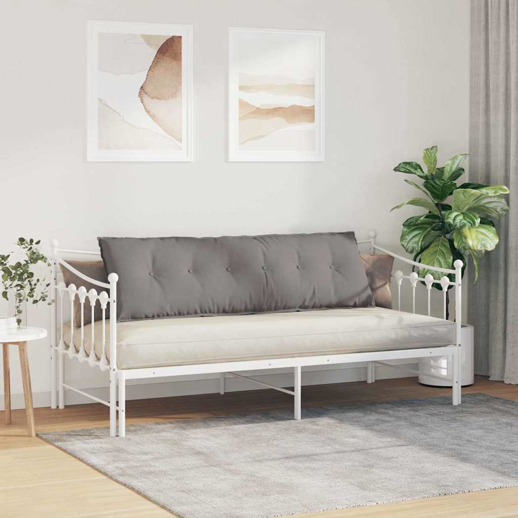 Rugkussen Taupe 160 x 19 x 50 cm Stof is nu te koop bij PeponiXL, paradijselijk wonen!