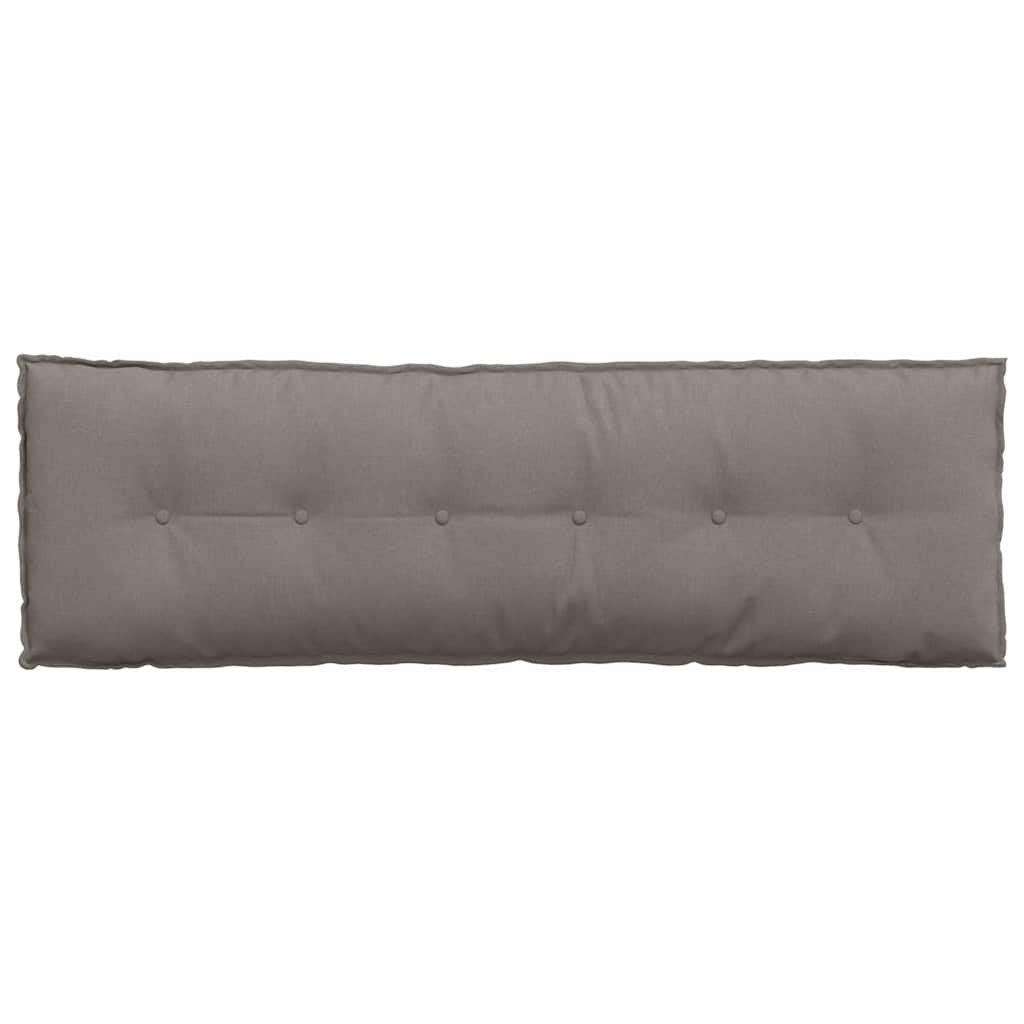 Rugkussen Taupe 160 x 19 x 50 cm Stof is nu te koop bij PeponiXL, paradijselijk wonen!