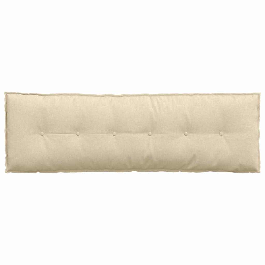 Rugkussen Crème 160 x 19 x 50 cm Stof is nu te koop bij PeponiXL, paradijselijk wonen!