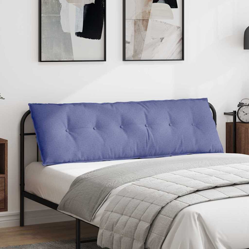 Rugkussen Jeans Blauw 160 x 19 x 50 cm Stof is nu te koop bij PeponiXL, paradijselijk wonen!