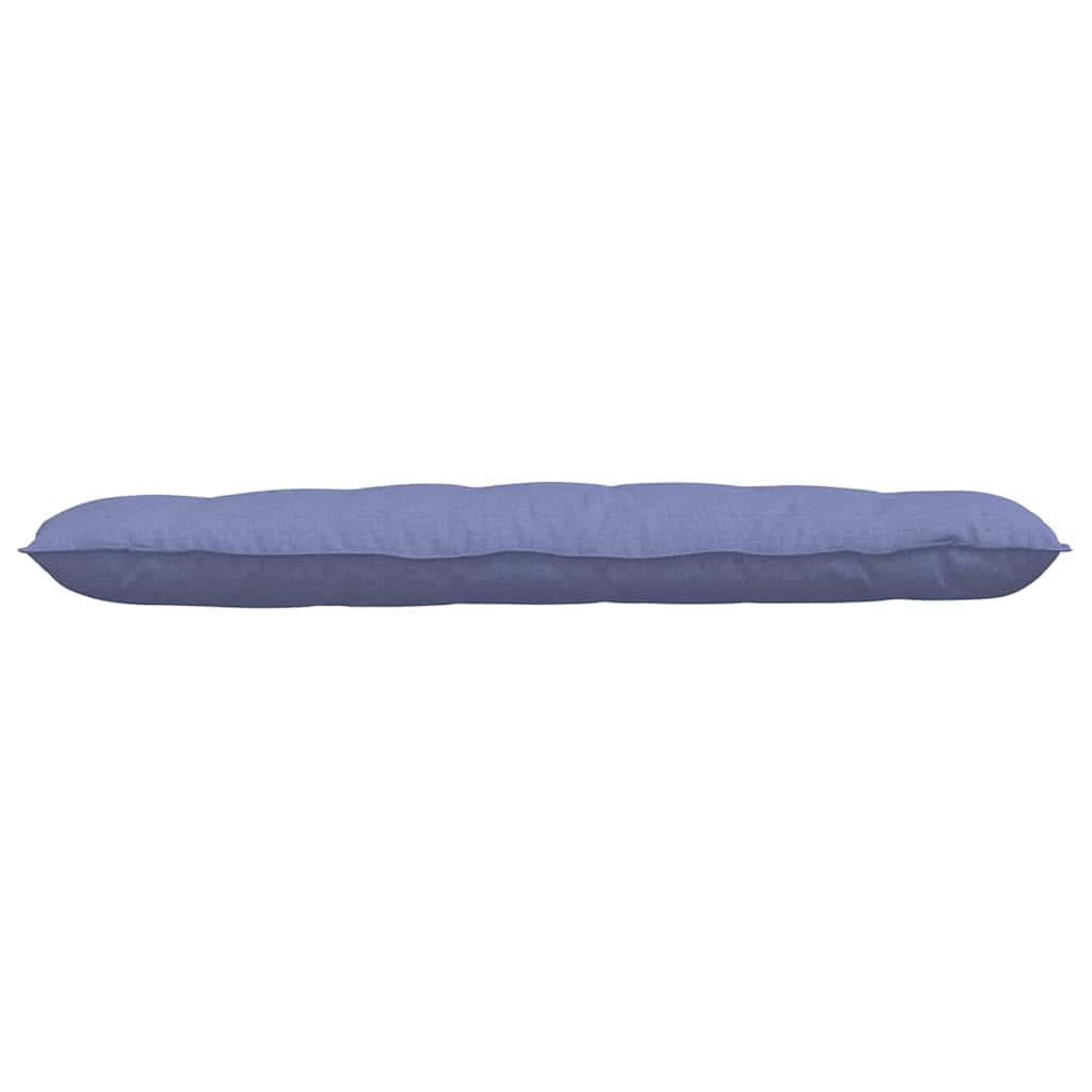 Rugkussen Jeans Blauw 160 x 19 x 50 cm Stof is nu te koop bij PeponiXL, paradijselijk wonen!