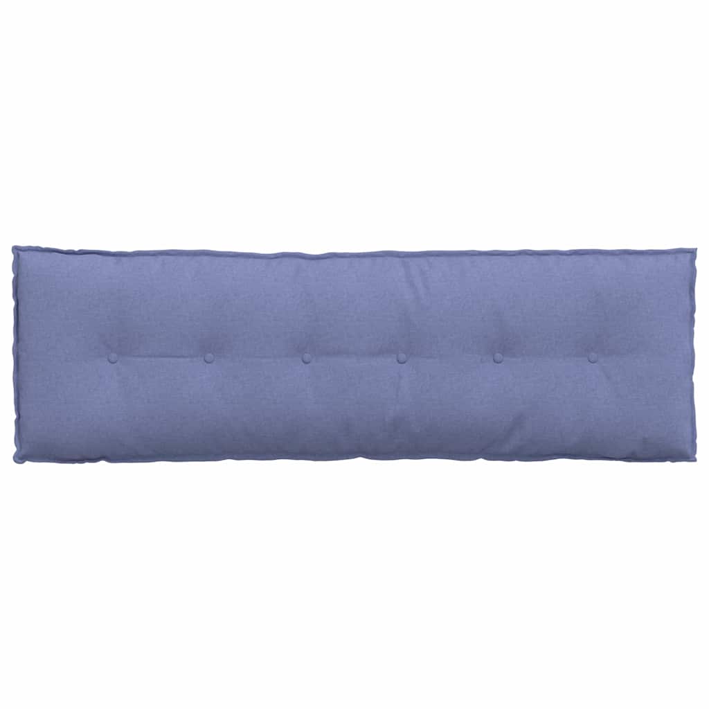 Rugkussen Jeans Blauw 160 x 19 x 50 cm Stof is nu te koop bij PeponiXL, paradijselijk wonen!