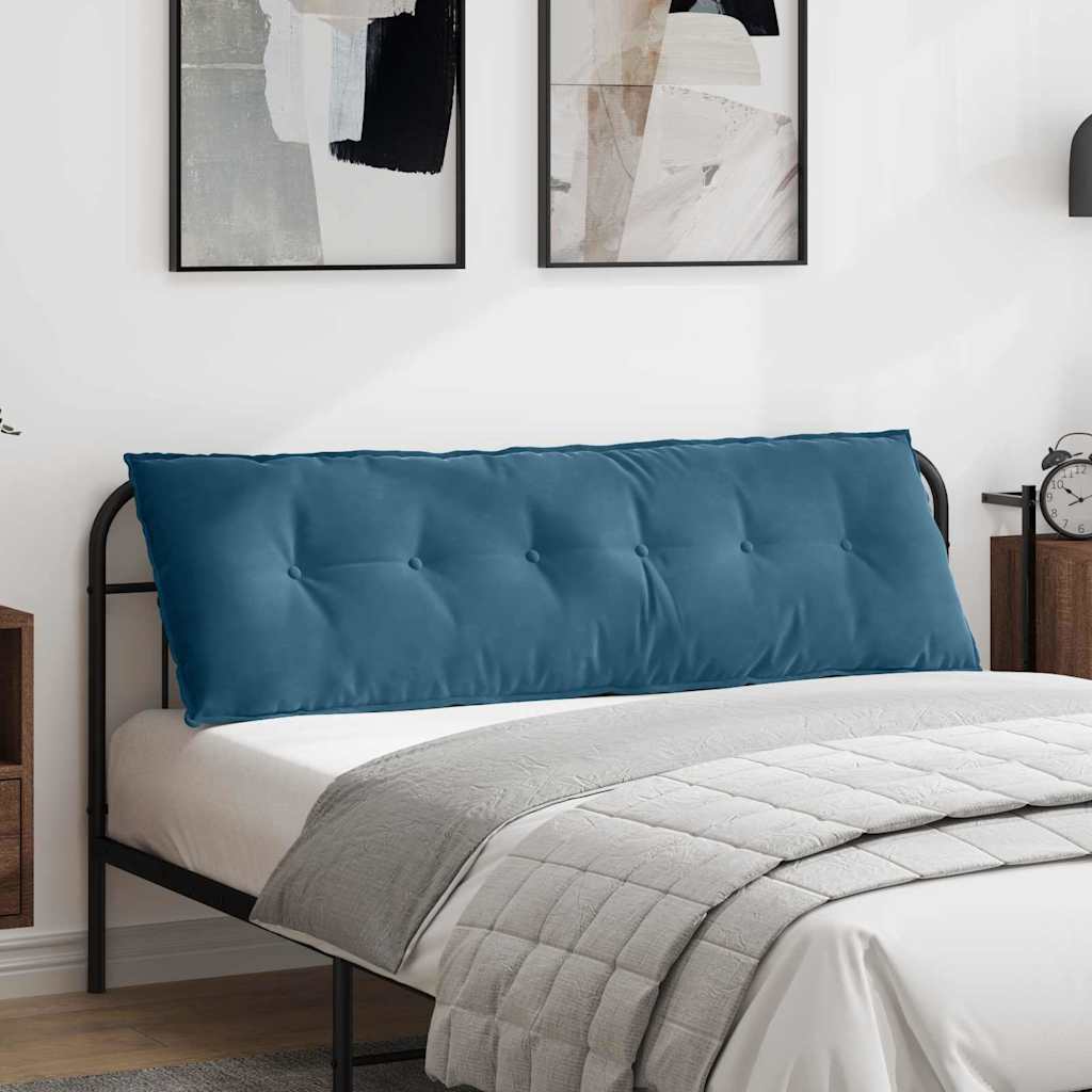 Rugkussen Blauw 160 x 50 cm Cordstof is nu te koop bij PeponiXL, paradijselijk wonen!