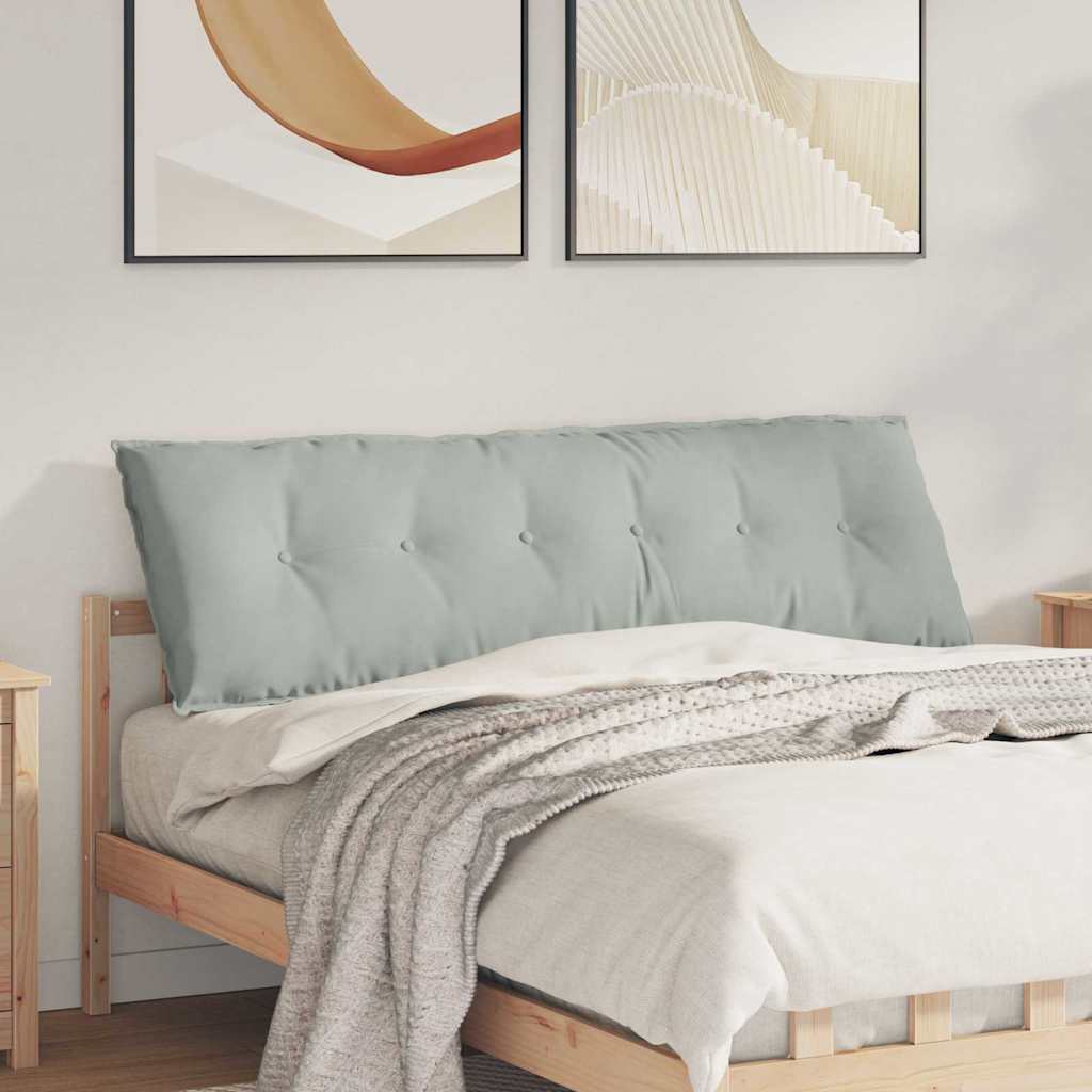 Rugkussen Lichtgrijs 160 x 50 cm Cordstof is nu te koop bij PeponiXL, paradijselijk wonen!