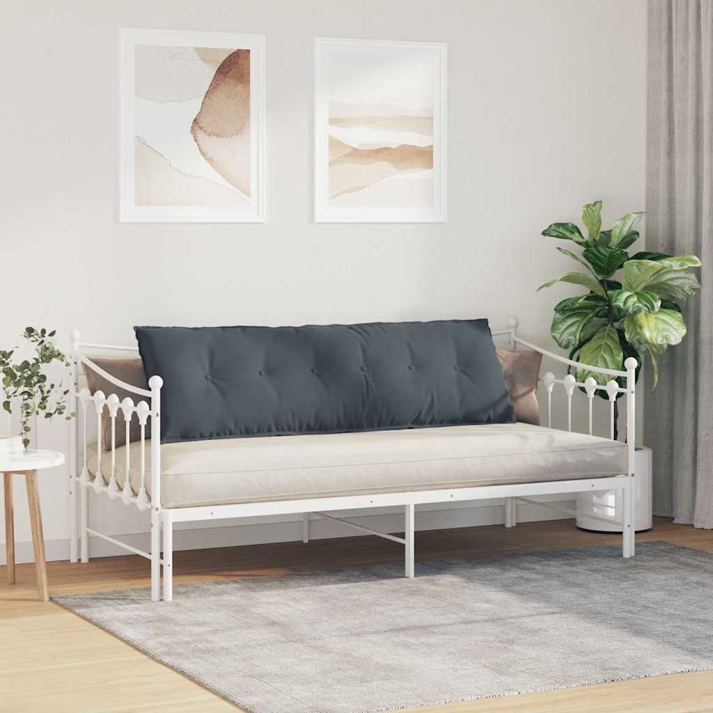 Rugkussen Donkergrijs 160 x 50 cm Cordstof is nu te koop bij PeponiXL, paradijselijk wonen!