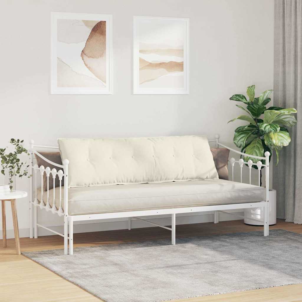 Rugkussen Crème 160 x 50 cm Cordstof is nu te koop bij PeponiXL, paradijselijk wonen!