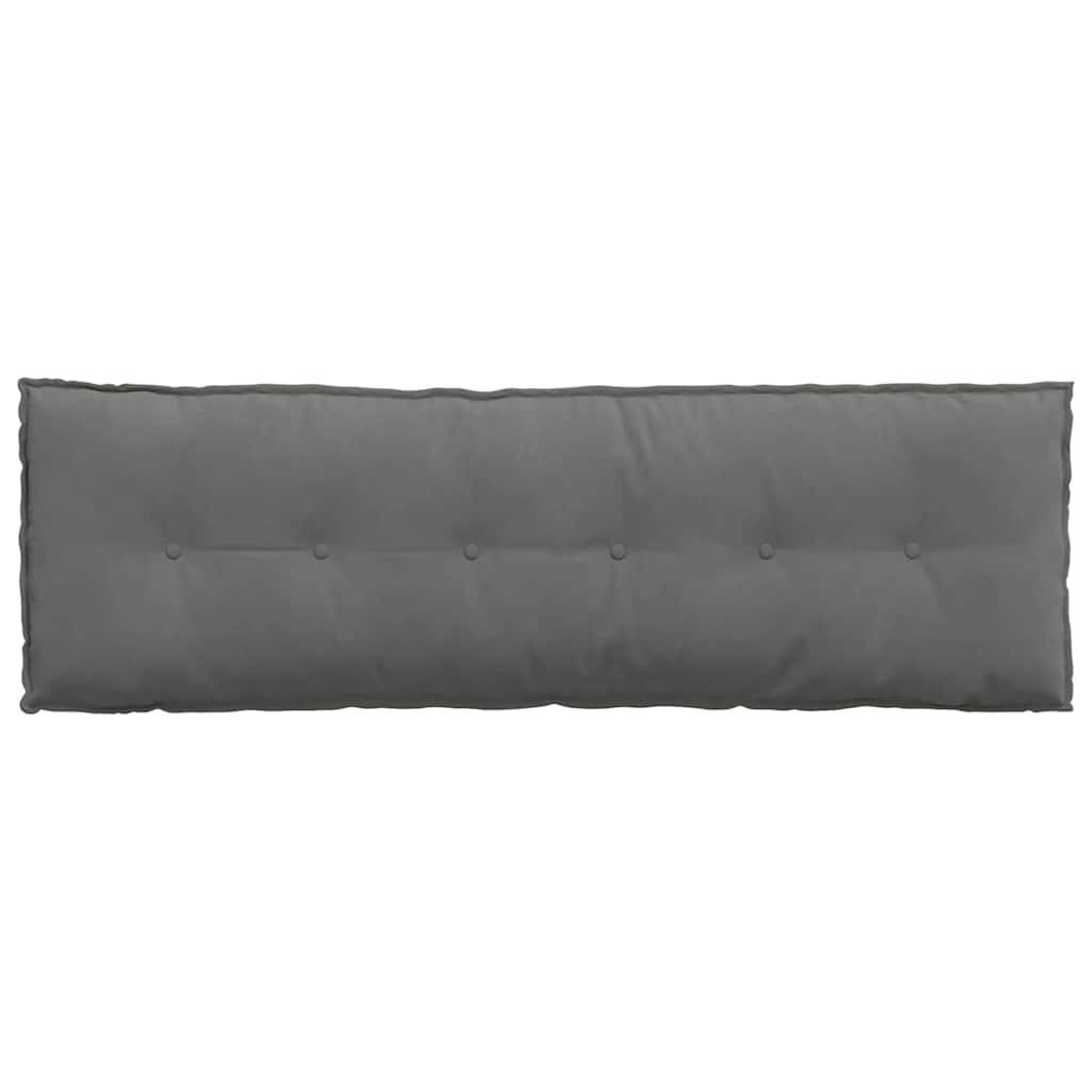Rugkussen Donkergrijs 160 x 50 cm Microvezel Stof is nu te koop bij PeponiXL, paradijselijk wonen!