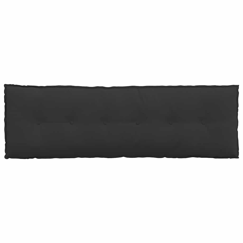 Rugkussen Zwart 160 x 50 cm Microvezel Stof is nu te koop bij PeponiXL, paradijselijk wonen!