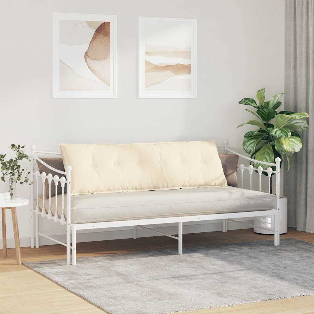 Rugkussen Crème 160 x 50 cm Cordstof is nu te koop bij PeponiXL, paradijselijk wonen!