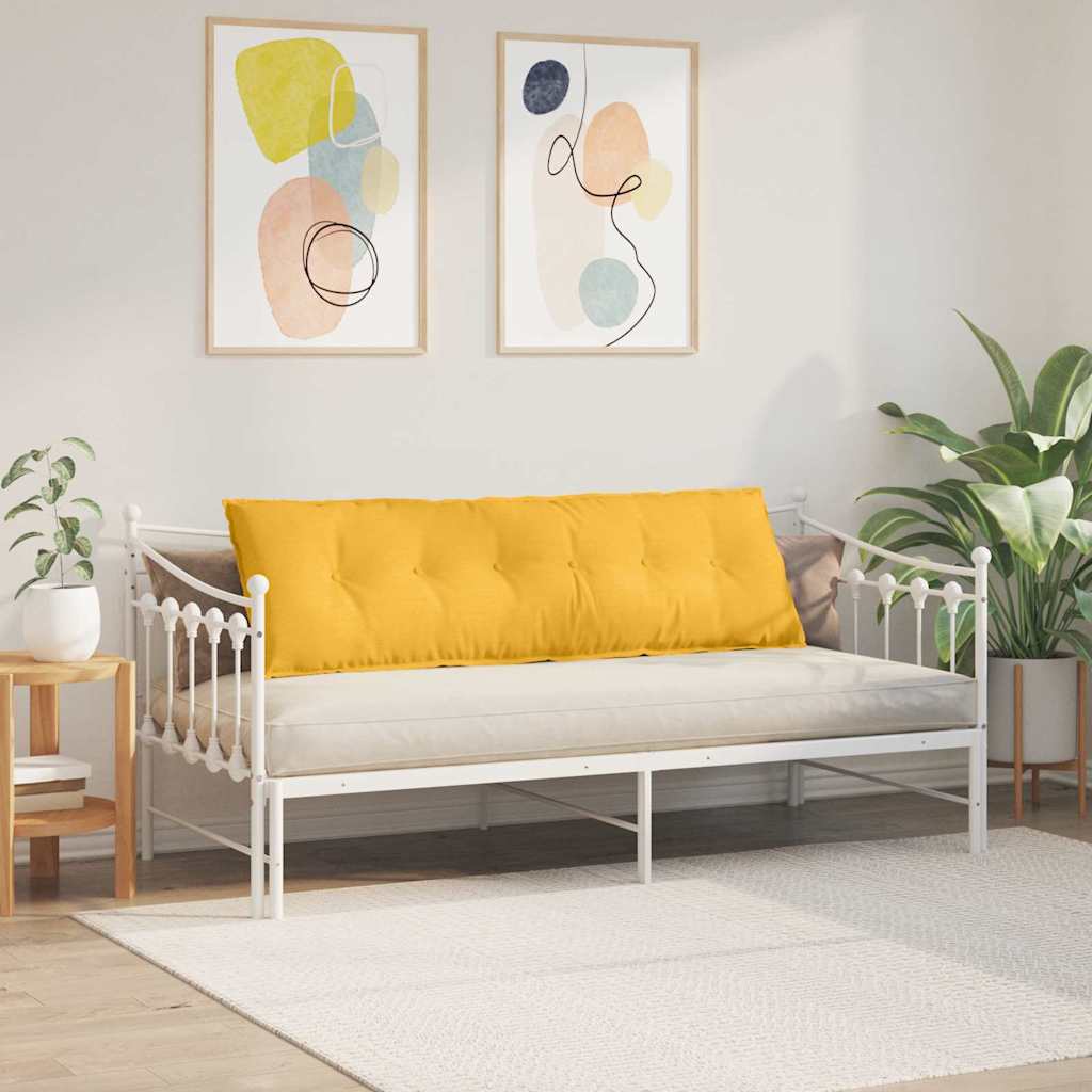 Rugkussen Lichtgeel 160 x 50 cm Cordstof is nu te koop bij PeponiXL, paradijselijk wonen!