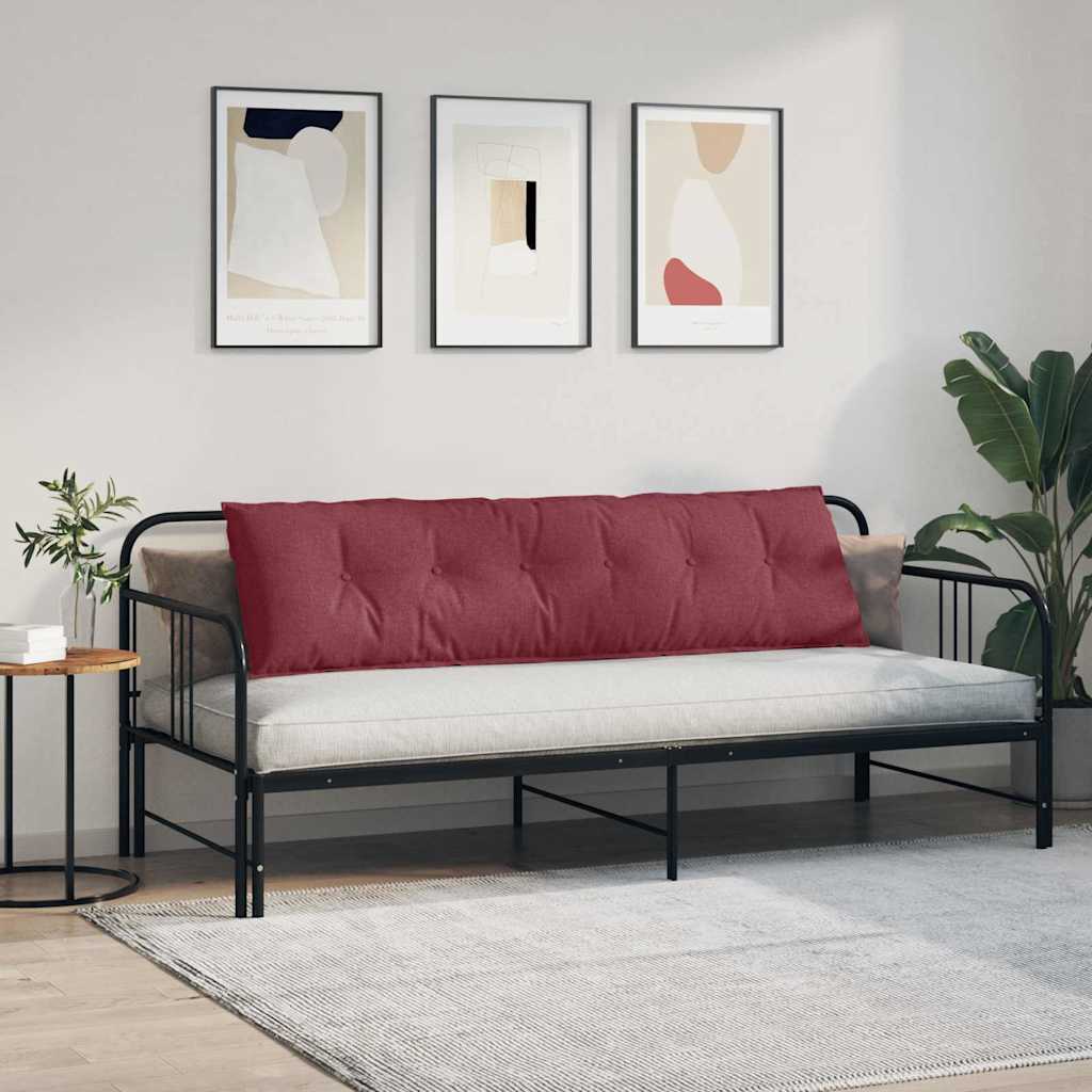 Rugkussen Wijnrood 180 x 19 x 50 cm Stof is nu te koop bij PeponiXL, paradijselijk wonen!