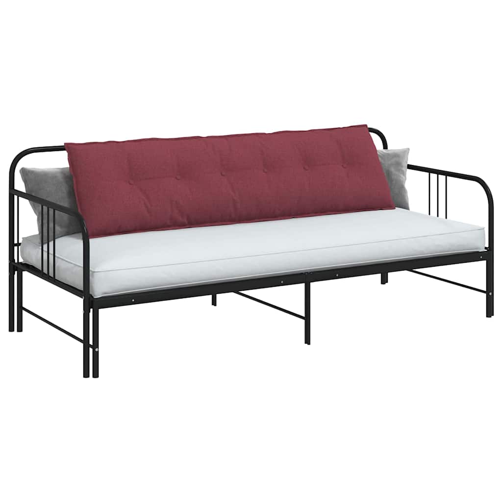 Rugkussen Wijnrood 180 x 19 x 50 cm Stof is nu te koop bij PeponiXL, paradijselijk wonen!