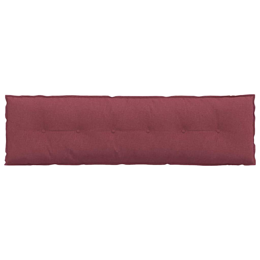 Rugkussen Wijnrood 180 x 19 x 50 cm Stof is nu te koop bij PeponiXL, paradijselijk wonen!