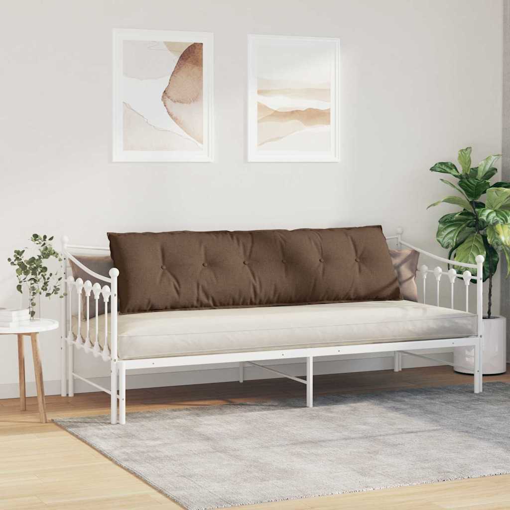 Rugkussen Bruin 180 x 19 x 50 cm Stof is nu te koop bij PeponiXL, paradijselijk wonen!