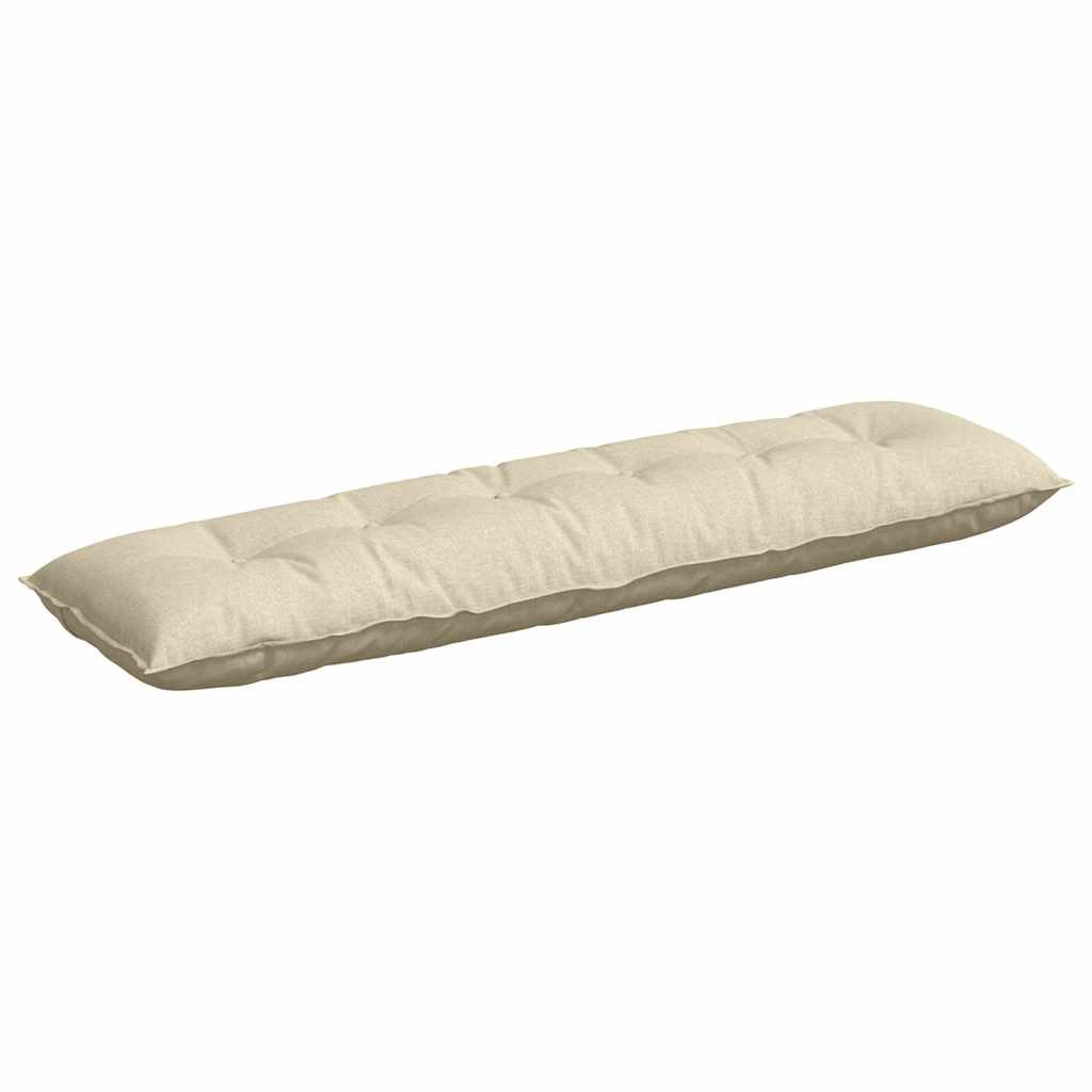 Rugkussen Crème 180 x 19 x 50 cm Stof is nu te koop bij PeponiXL, paradijselijk wonen!