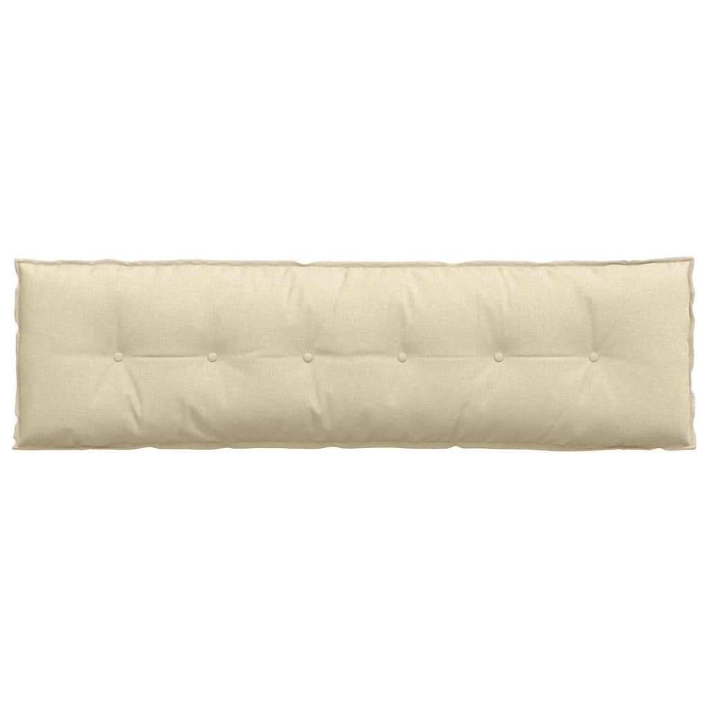Rugkussen Crème 180 x 19 x 50 cm Stof is nu te koop bij PeponiXL, paradijselijk wonen!