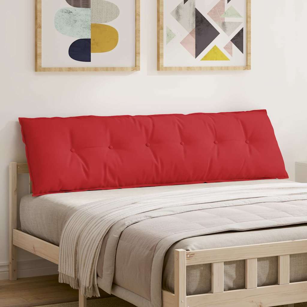 Rugkussen Rood 180 x 19 x 50 cm Stof is nu te koop bij PeponiXL, paradijselijk wonen!