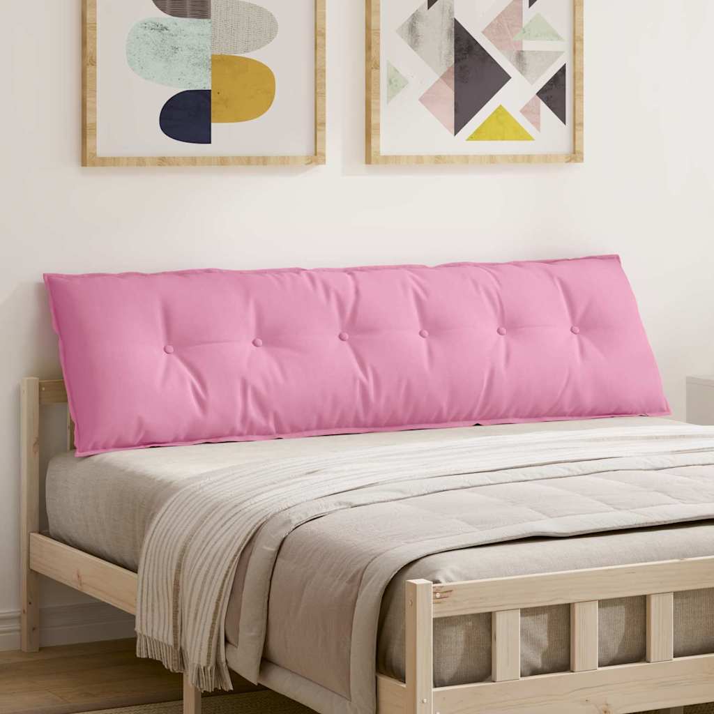 Rugkussen Roze 180 x 19 x 50 cm Stof is nu te koop bij PeponiXL, paradijselijk wonen!