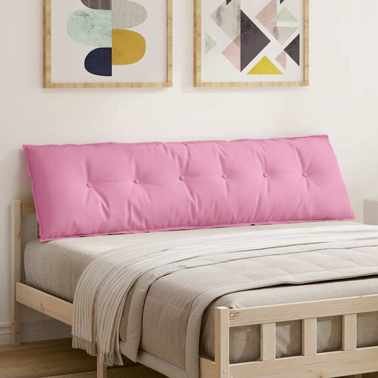 Rugkussen Roze 180 x 19 x 50 cm Stof is nu te koop bij PeponiXL, paradijselijk wonen!