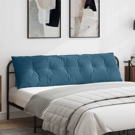 Rugkussen Blauw 180 x 50 cm Cordstof is nu te koop bij PeponiXL, paradijselijk wonen!
