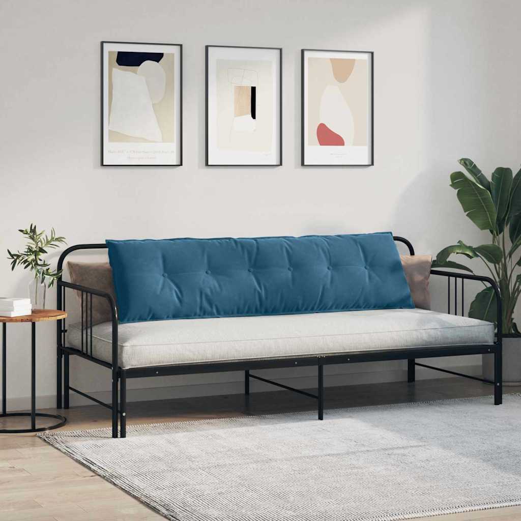 Rugkussen Blauw 180 x 50 cm Cordstof is nu te koop bij PeponiXL, paradijselijk wonen!