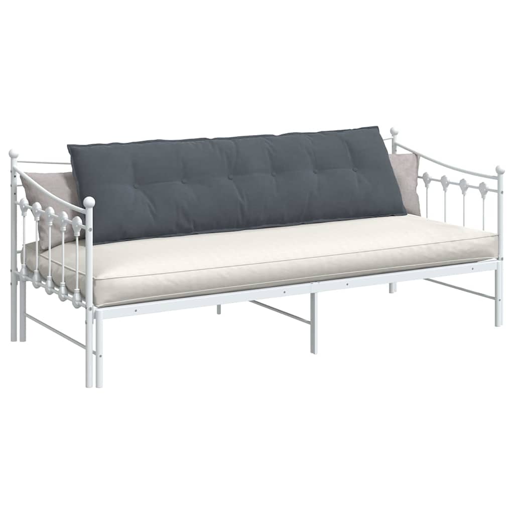 Rugkussen Donkergrijs 180 x 50 cm Cordstof is nu te koop bij PeponiXL, paradijselijk wonen!