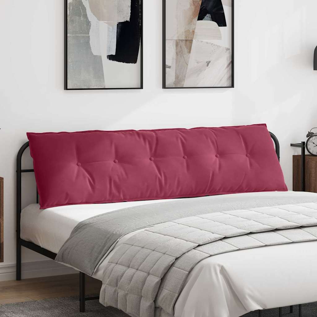 Rugkussen Wijnrood 180 x 50 cm Cordstof is nu te koop bij PeponiXL, paradijselijk wonen!