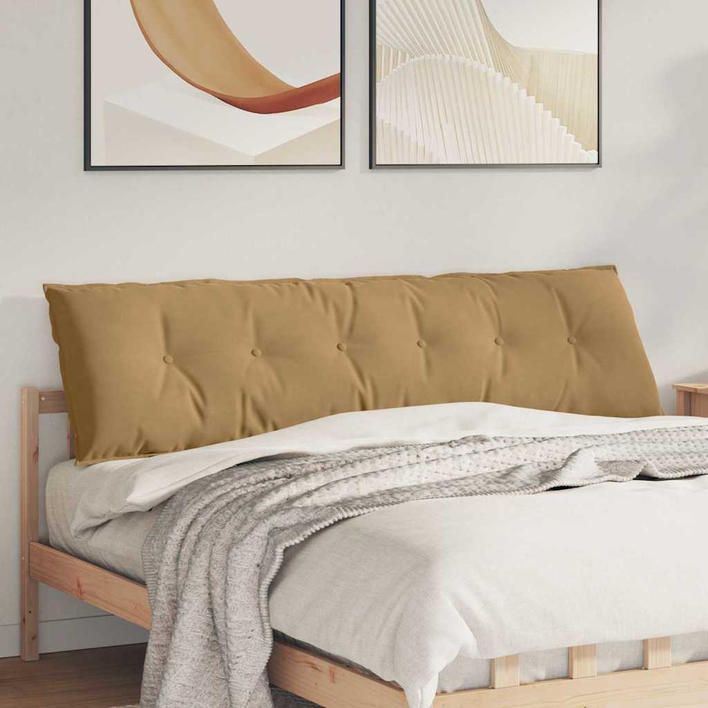 Rugkussen Bruin 180 x 50 cm Cordstof is nu te koop bij PeponiXL, paradijselijk wonen!