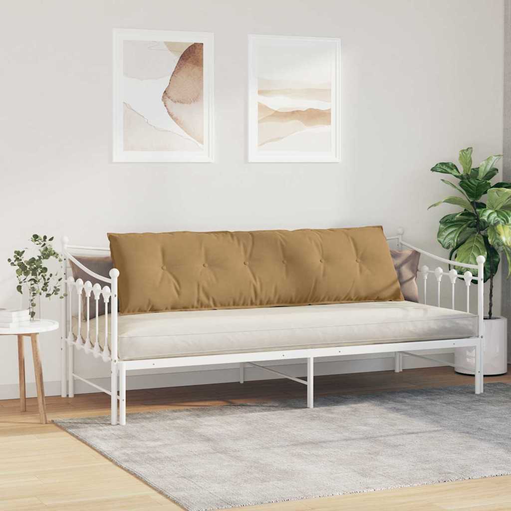 Rugkussen Bruin 180 x 50 cm Cordstof is nu te koop bij PeponiXL, paradijselijk wonen!