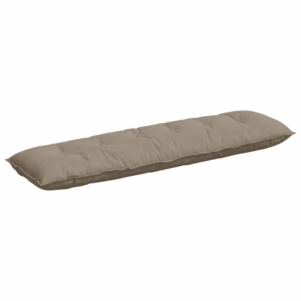 Rugkussen Taupe 180 x 50 cm Microvezel Stof is nu te koop bij PeponiXL, paradijselijk wonen!