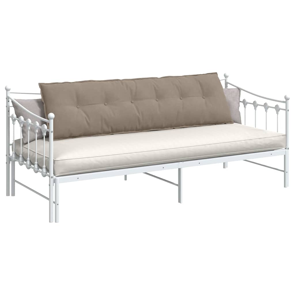 Rugkussen Taupe 180 x 50 cm Microvezel Stof is nu te koop bij PeponiXL, paradijselijk wonen!