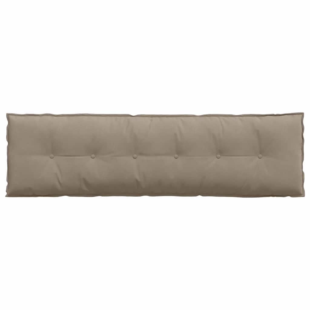 Rugkussen Taupe 180 x 50 cm Microvezel Stof is nu te koop bij PeponiXL, paradijselijk wonen!