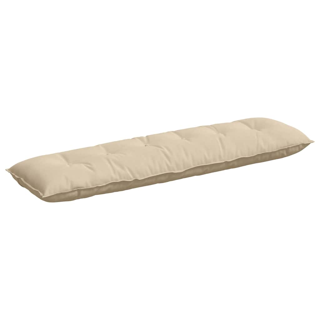 Rugkussen Crème 180 x 50 cm Microvezel Stof is nu te koop bij PeponiXL, paradijselijk wonen!