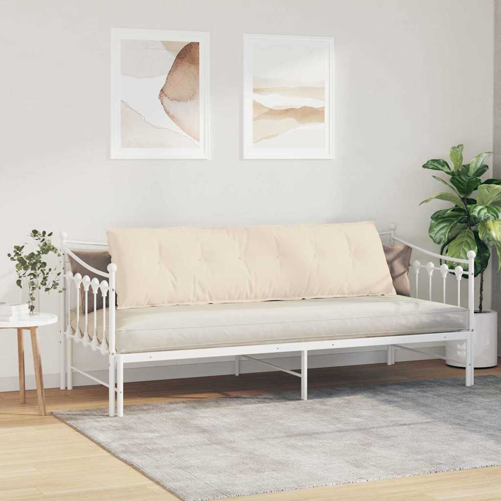 Rugkussen Beige 180 x 50 cm Microvezel Stof is nu te koop bij PeponiXL, paradijselijk wonen!