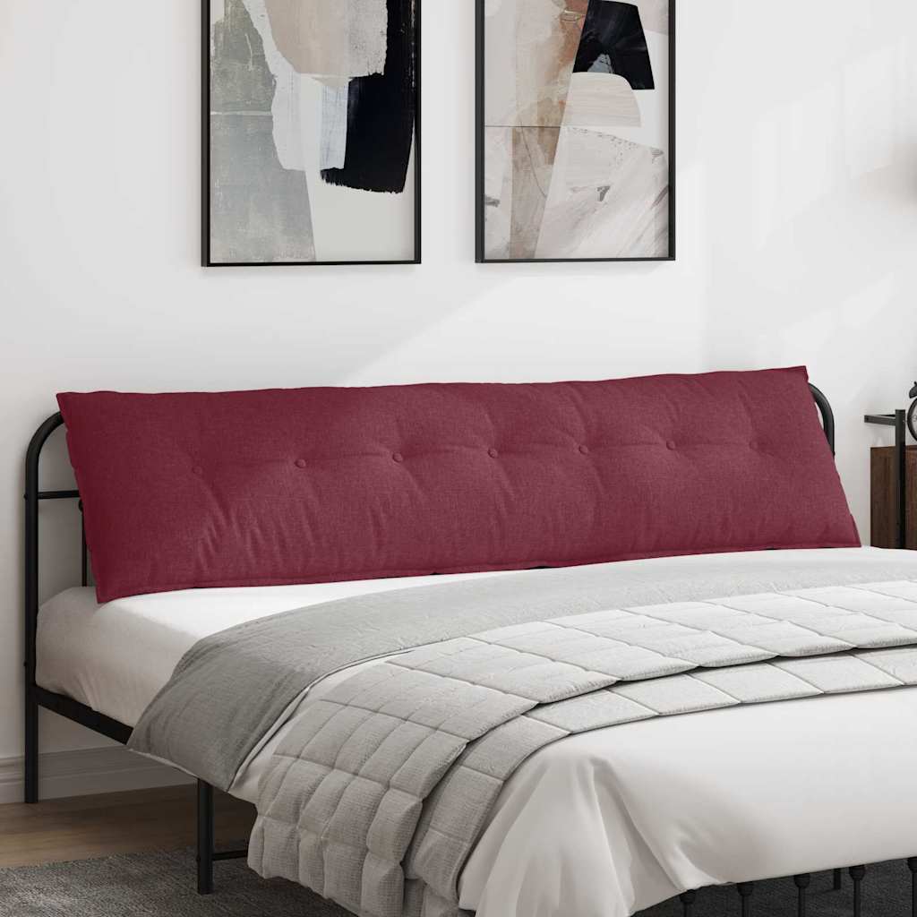 Rugkussen Wijnrood 200 x 19 x 50 cm Stof is nu te koop bij PeponiXL, paradijselijk wonen!