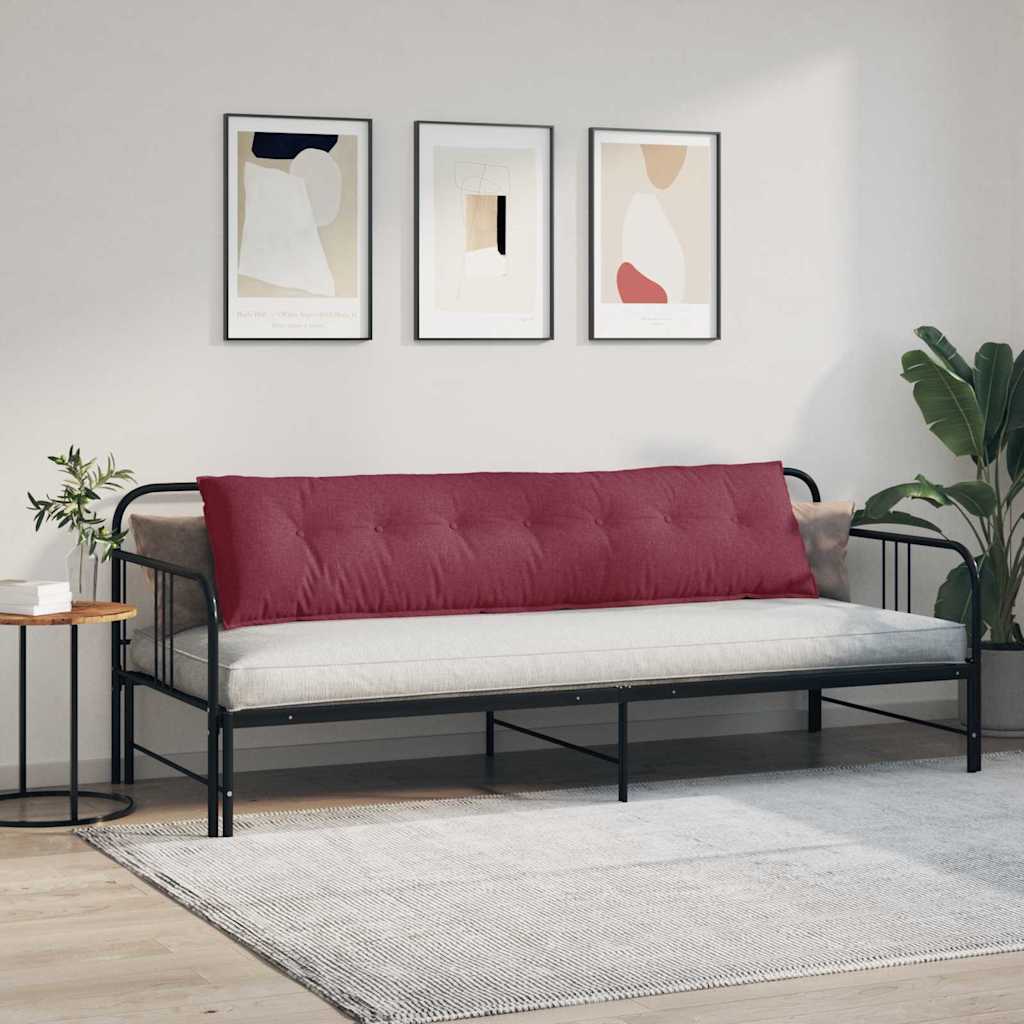 Rugkussen Wijnrood 200 x 19 x 50 cm Stof is nu te koop bij PeponiXL, paradijselijk wonen!