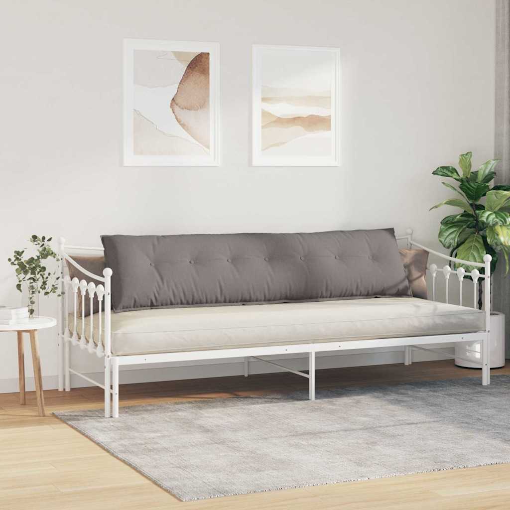 Rugkussen Taupe 200 x 19 x 50 cm Stof is nu te koop bij PeponiXL, paradijselijk wonen!