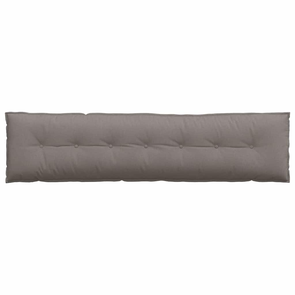 Rugkussen Taupe 200 x 19 x 50 cm Stof is nu te koop bij PeponiXL, paradijselijk wonen!