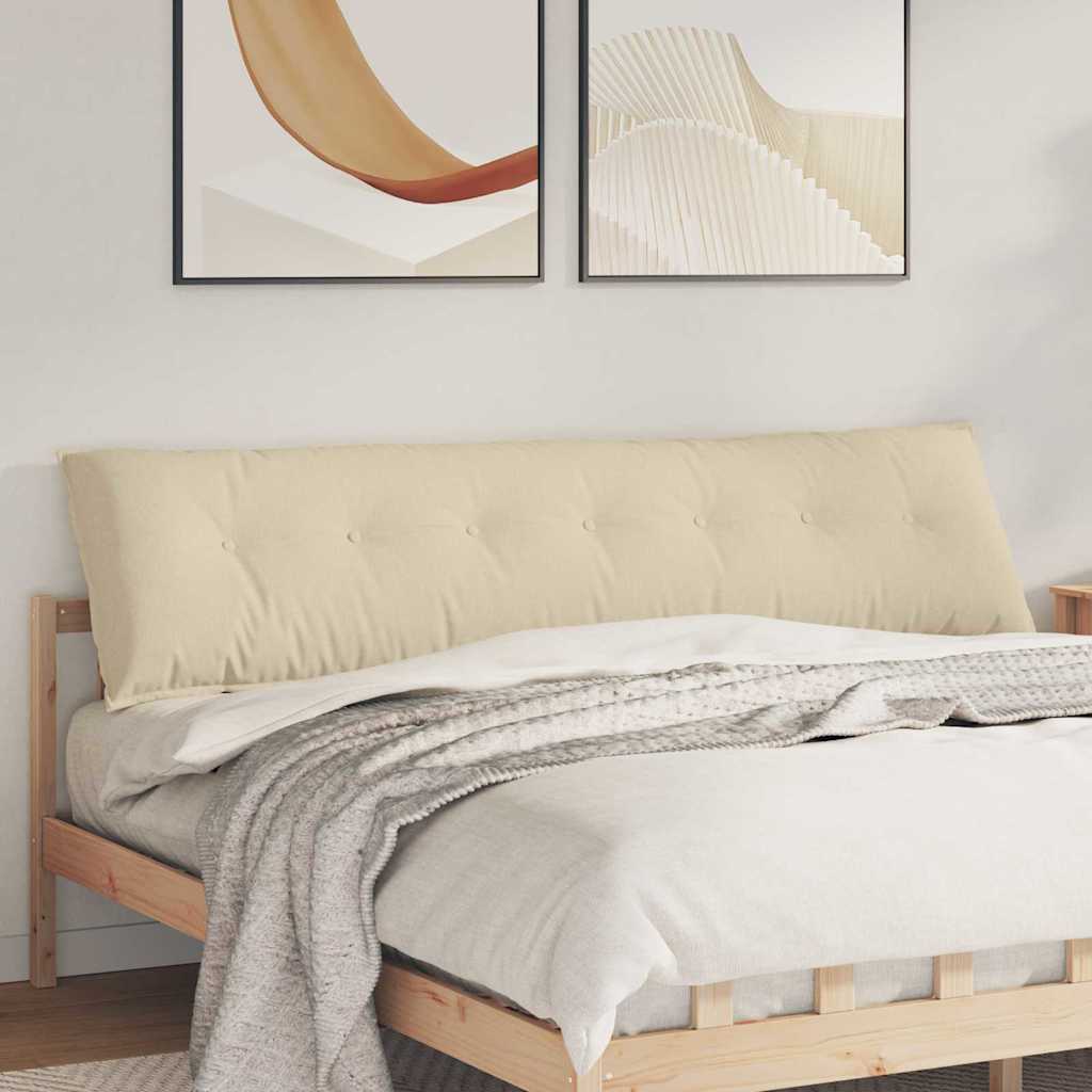 Rugkussen Crème 200 x 19 x 50 cm Stof is nu te koop bij PeponiXL, paradijselijk wonen!