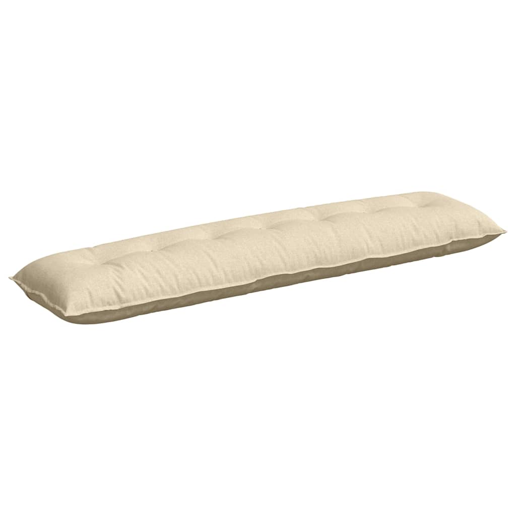 Rugkussen Crème 200 x 19 x 50 cm Stof is nu te koop bij PeponiXL, paradijselijk wonen!