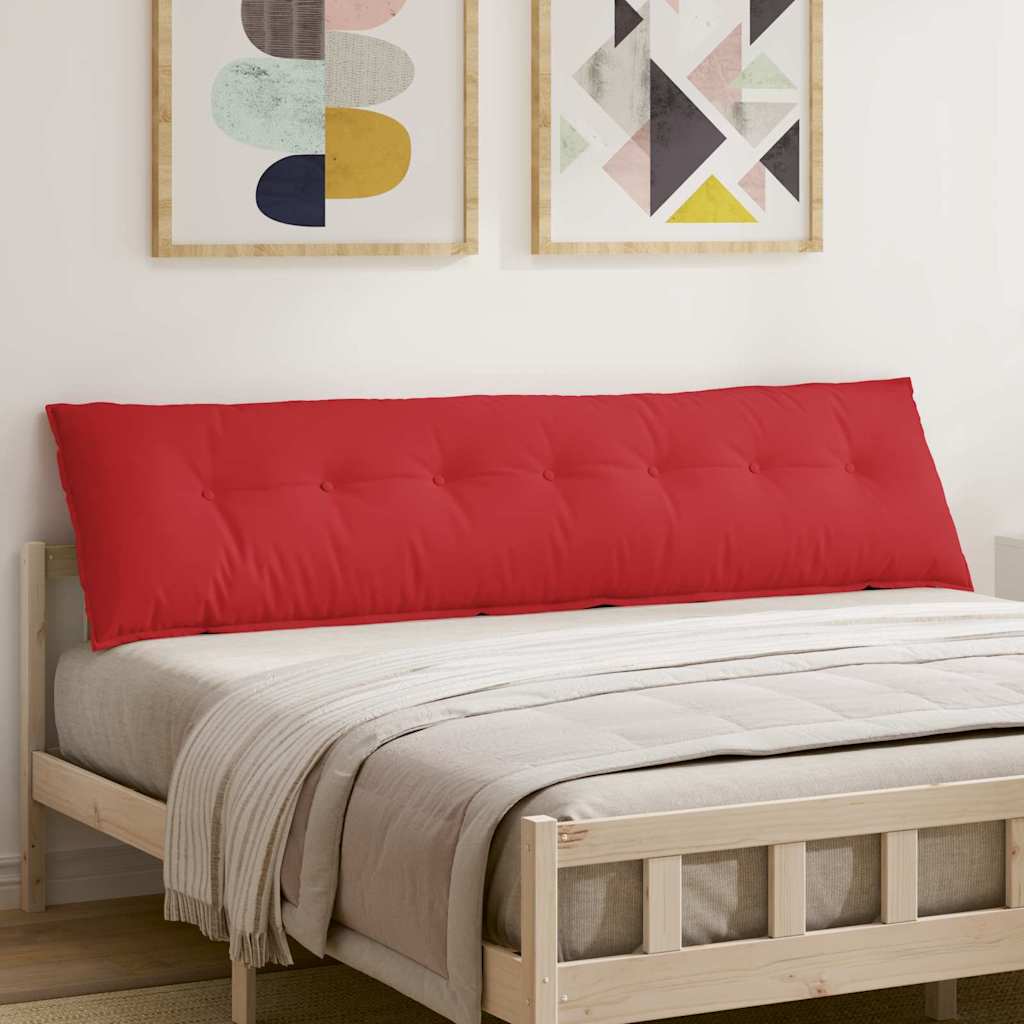 Rugkussen Rood 200 x 19 x 50 cm Stof is nu te koop bij PeponiXL, paradijselijk wonen!